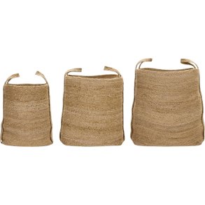 House Doctor Stella Krbe 3er Set, Jute