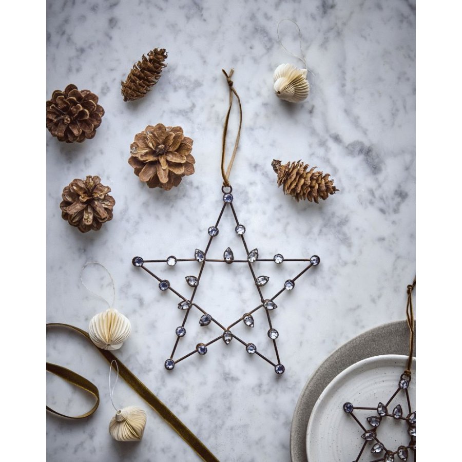 House Doctor Connect Weihnachtsschmuck H18 cm, Antikes Kupferfinish