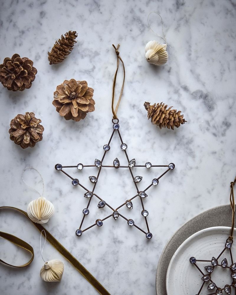 House Doctor Connect Weihnachtsschmuck H18 cm, Antikes Kupferfinish