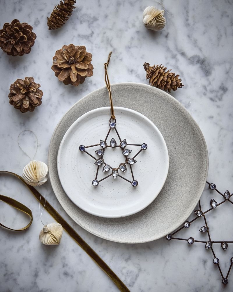 House Doctor Connect Weihnachtsschmuck H10 cm, Antikes Kupferfinish
