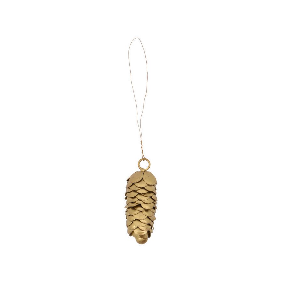 House Doctor Cone Julepynt 2 stk, Guld