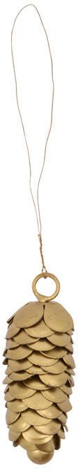 House Doctor Cone Julepynt 2 stk, Guld