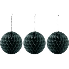 House Doctor Orb Weihnachtsschmuck 3er Set 12,5 cm, Grn
