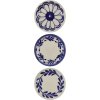 House Doctor Diva Teller 3er Set 13 cm, Blau