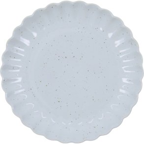 House Doctor Scallop Teller 20 cm, Hellblau