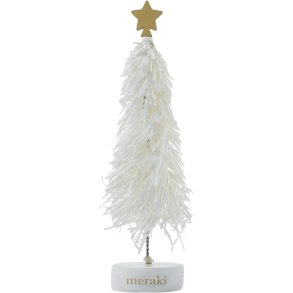 Meraki Weihnachtsbaum H20 cm, Naturwei