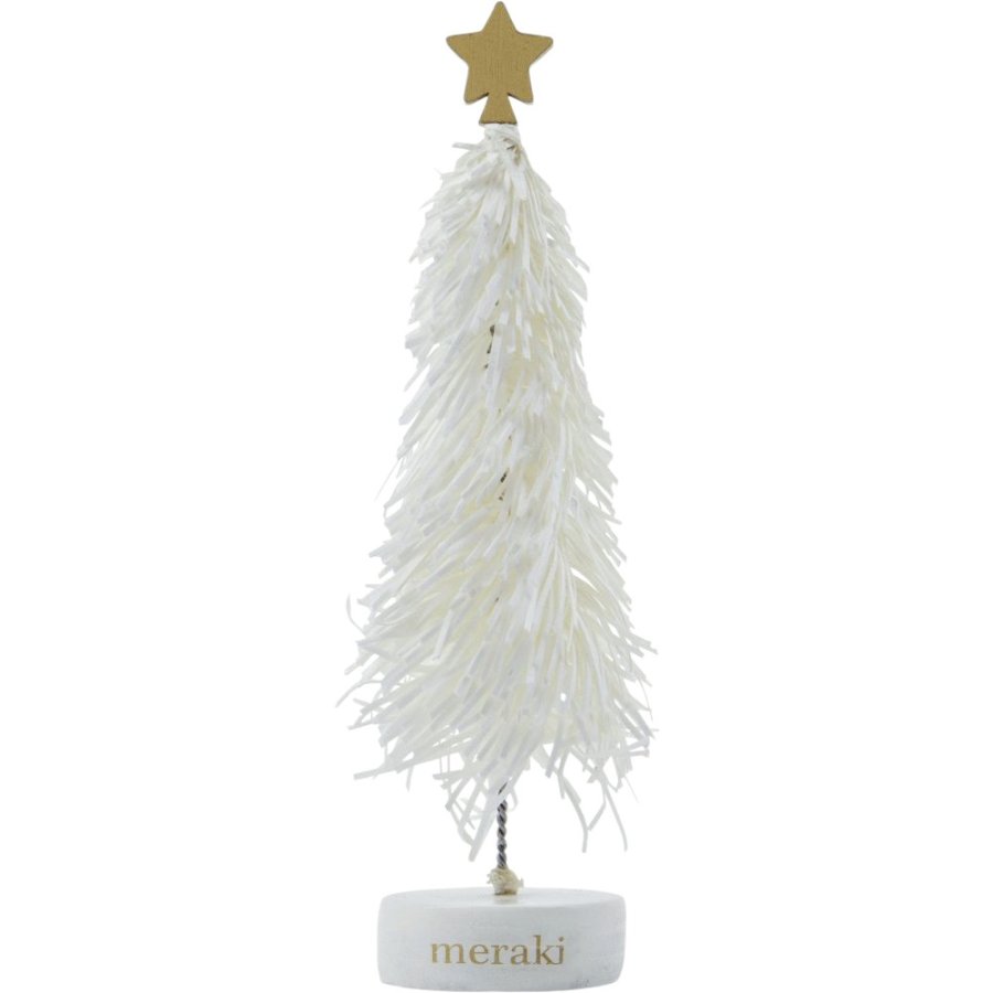 Meraki Weihnachtsbaum H20 cm, Naturweiß