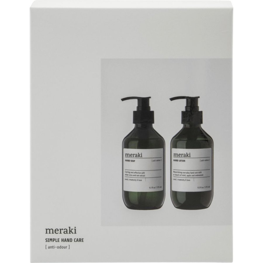 Meraki Geschenkbox mit Handseife und Handlotion 275 ml, Anti-Odour