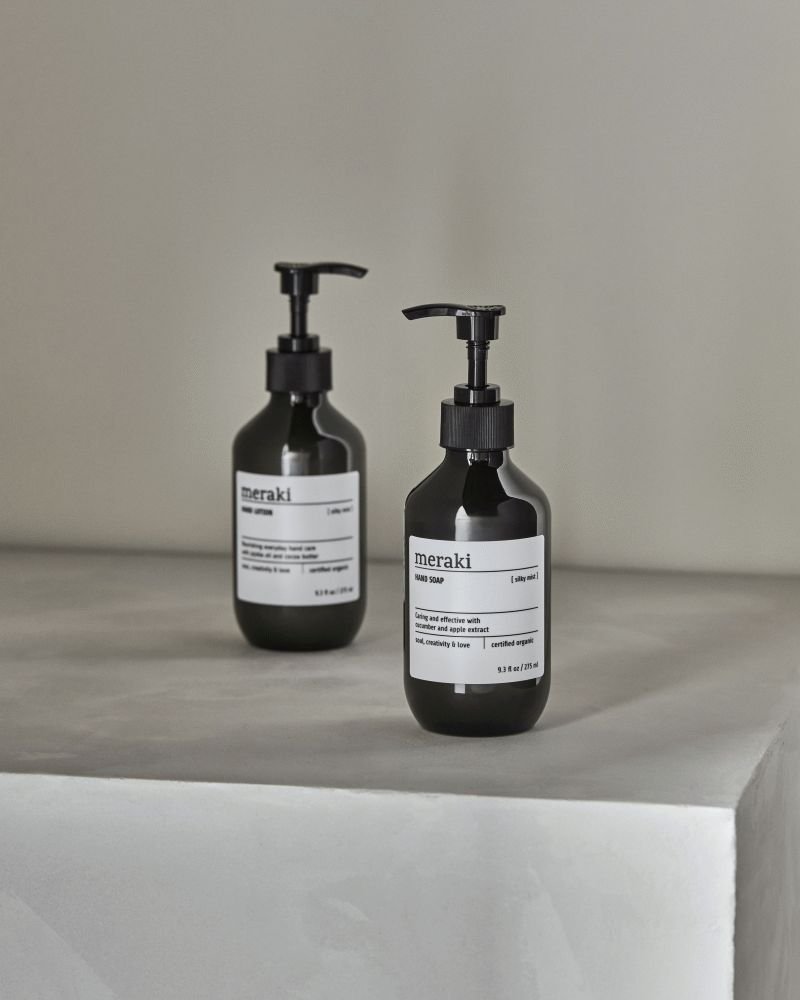 Meraki Geschenkbox mit Handseife und Handlotion 275 ml, Silky Mist