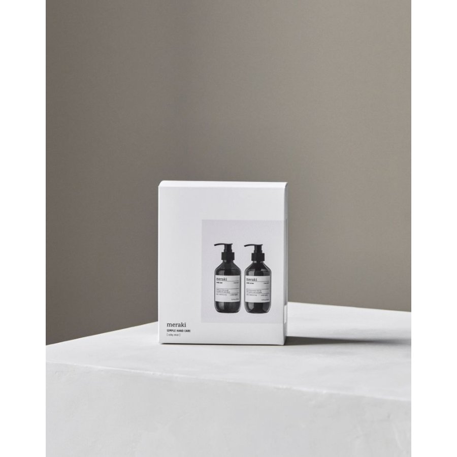 Meraki Geschenkbox mit Handseife und Handlotion 275 ml, Silky Mist