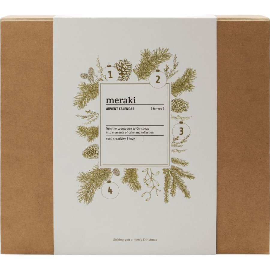 Meraki Advent 2 2025 Geschenkbox, Weiß
