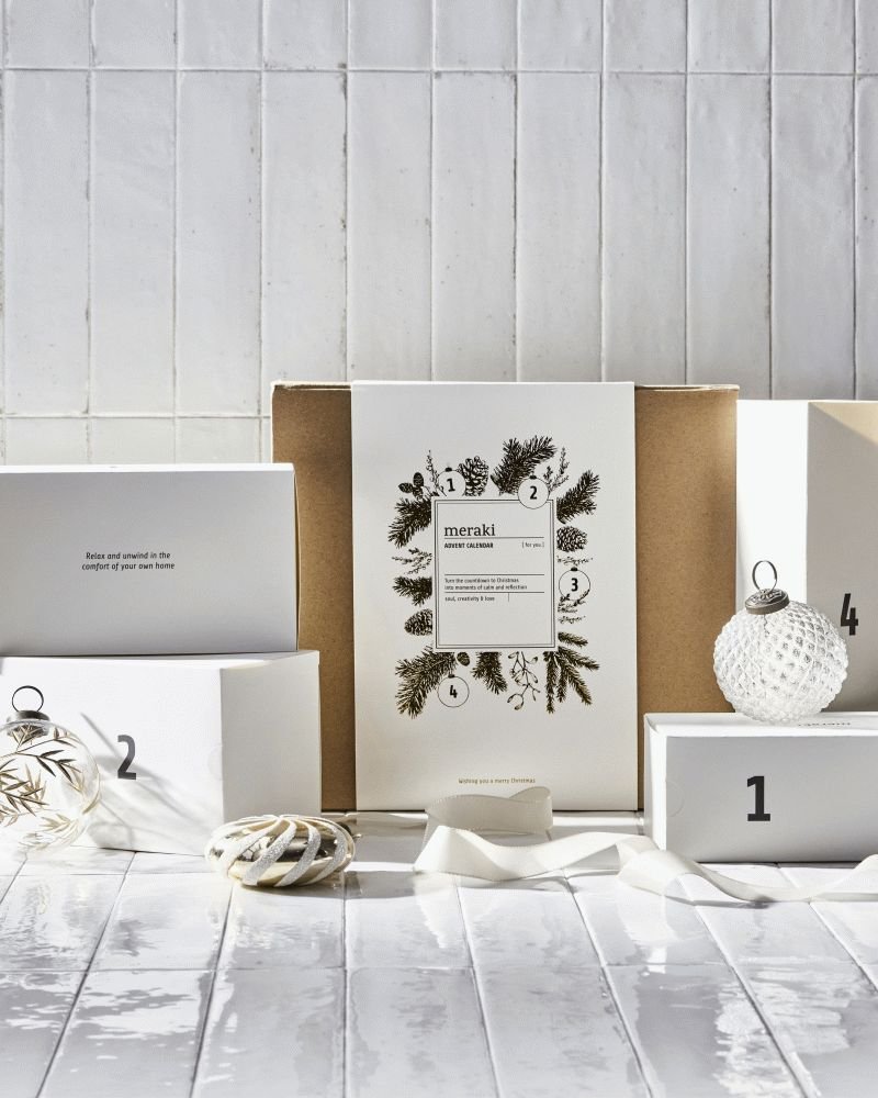 Meraki Advent 1 2025 Geschenkbox, Braun