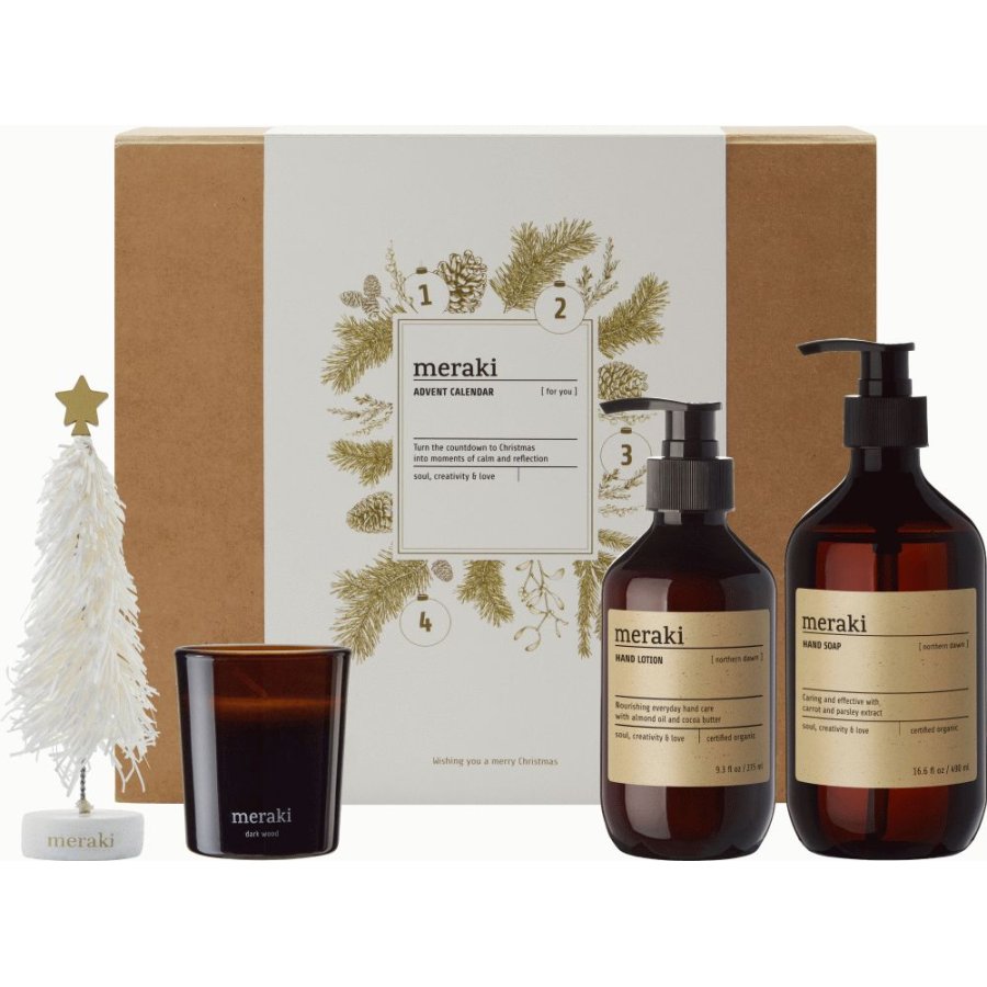 Meraki Advent 1 2025 Geschenkbox, Braun
