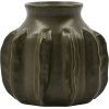 House Doctor Cactus Vase H10 cm, Dunkelgrün