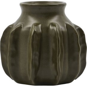 House Doctor Cactus Vase H10 cm, Dunkelgrn