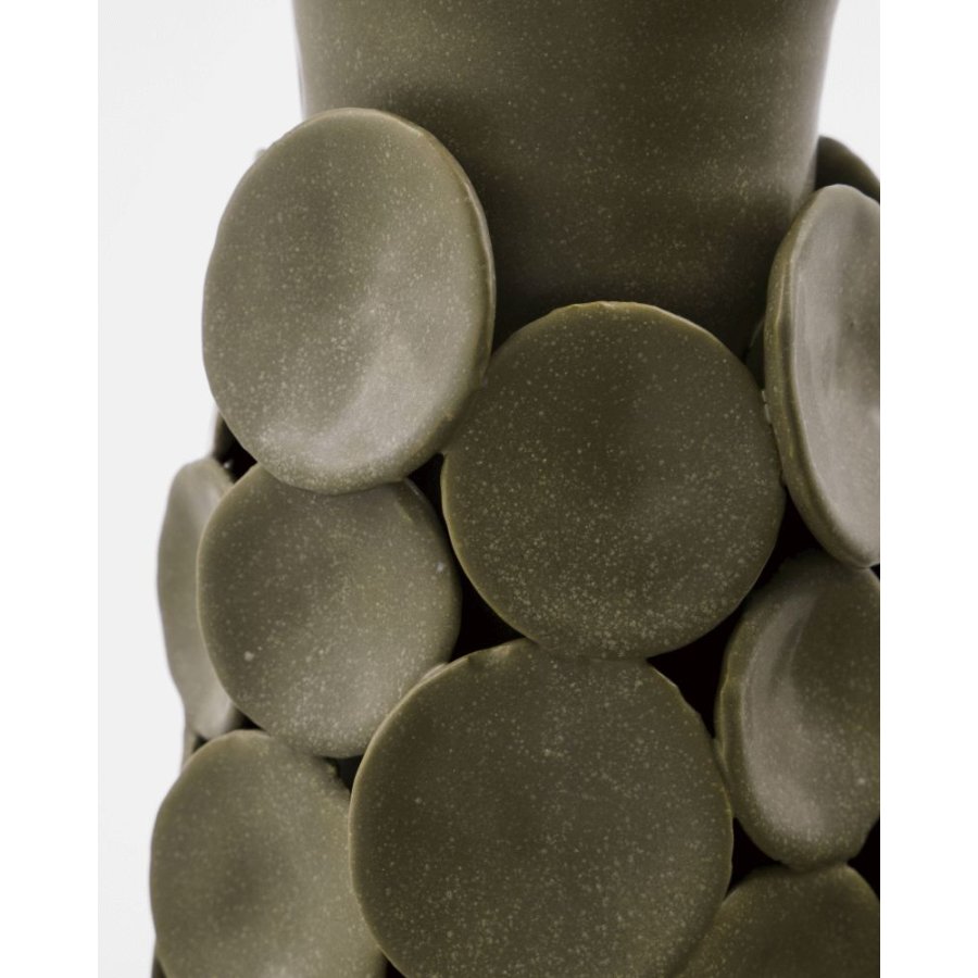 House Doctor Dot Vase H26,5 cm, Khaki