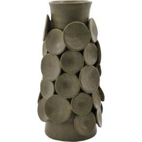 House Doctor Dot Vase H26,5 cm, Khaki