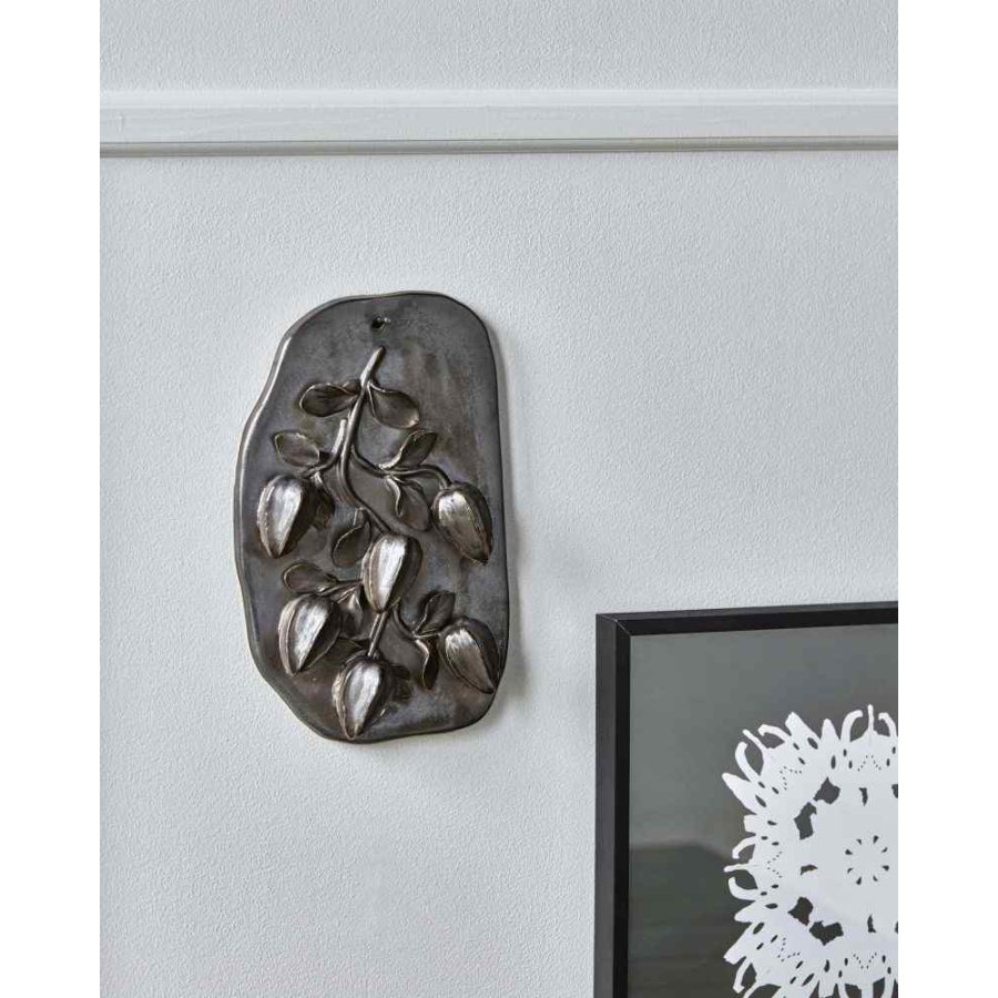 House Doctor Padron Wandkunst 23,5 cm, Braun