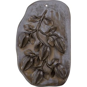 House Doctor Padron Wandkunst 23,5 cm, Braun