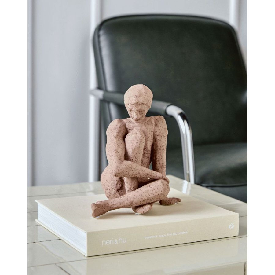 House Doctor Woman Kunstobjekt H21 cm, Braun