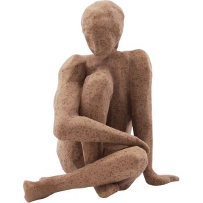 House Doctor Woman Kunstobjekt H21 cm, Braun