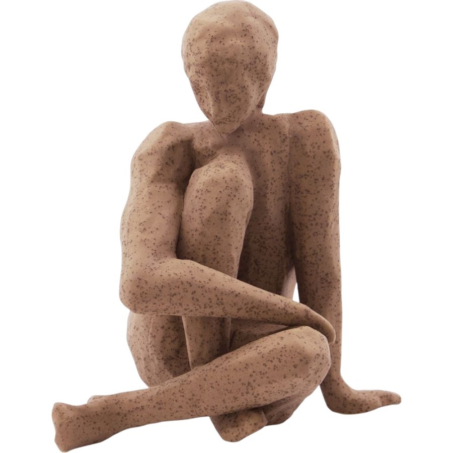 House Doctor Woman Kunstobjekt H21 cm, Braun