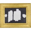 House Doctor Agate Wall Art 24x30 cm, Sort/Beige