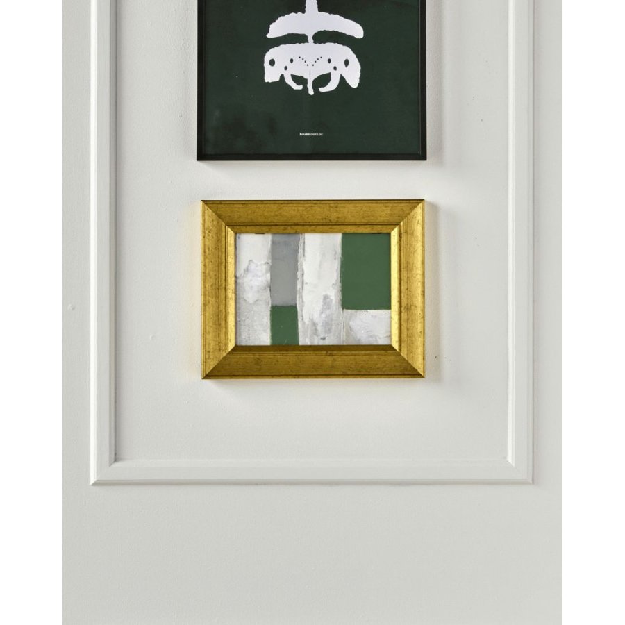 House Doctor Emerald Wandkunst 24x30 cm, Beige/Grün