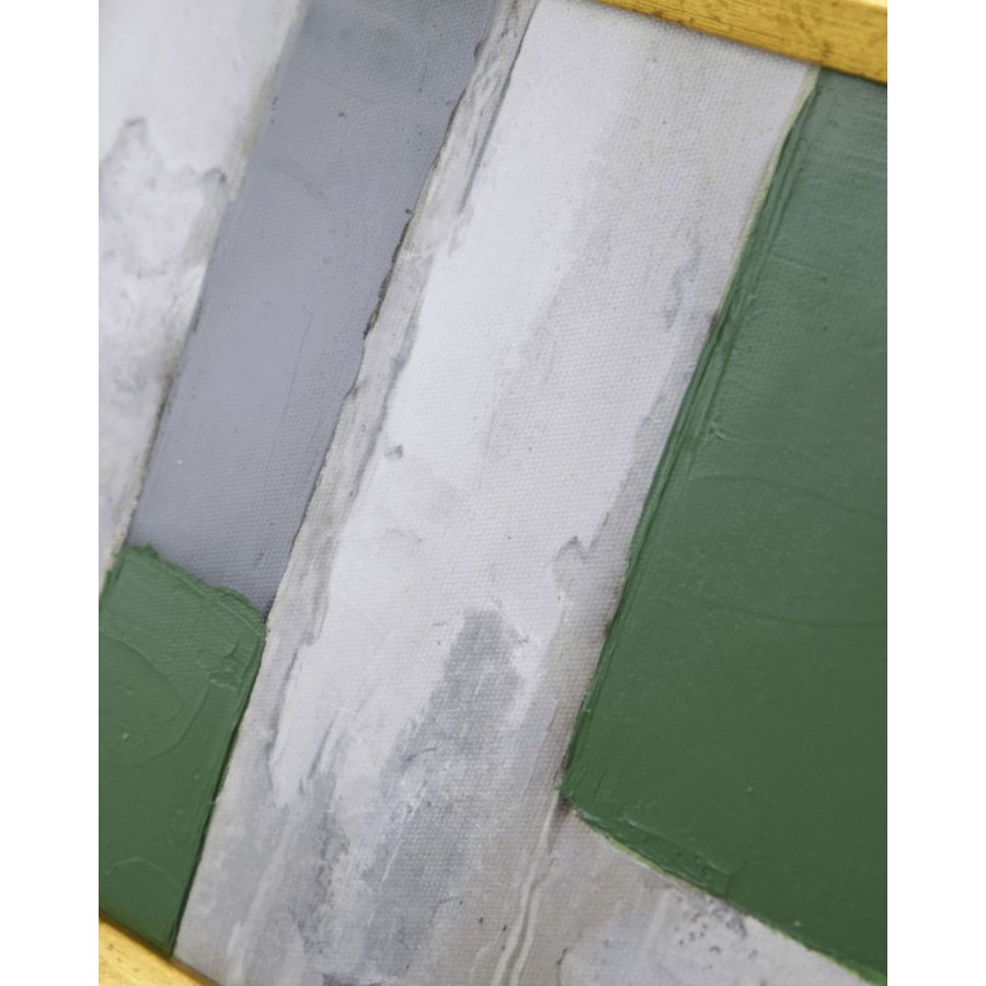 House Doctor Emerald Wandkunst 24x30 cm, Beige/Grün