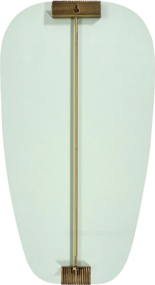 House Doctor Clips Spiegel 58x32 cm, Goldfarben