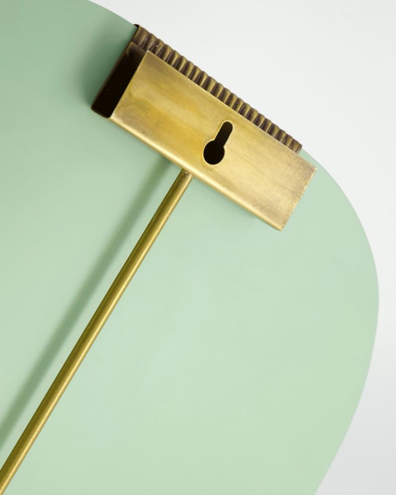 House Doctor Clips Spiegel 58x32 cm, Goldfarben