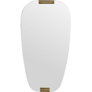 House Doctor Clips Spiegel 58x32 cm, Goldfarben