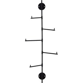 House Doctor Flex Wandgarderobe 70,5 cm, Schwarz