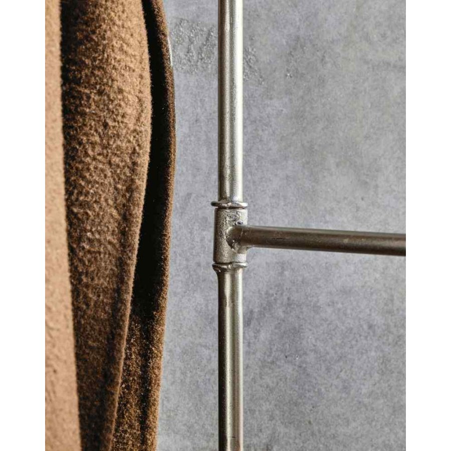 House Doctor Flex Wandgarderobe 70,5 cm, Silberfinish