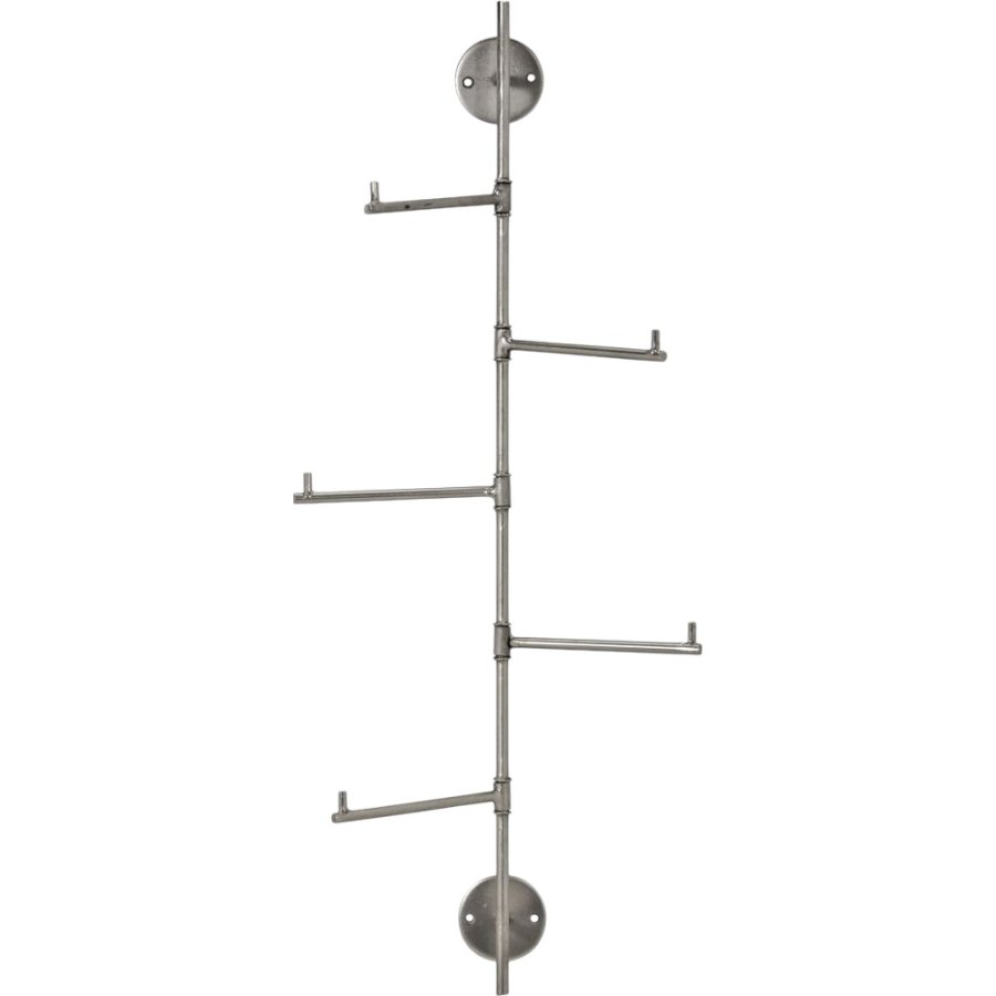 House Doctor Flex Wandgarderobe 70,5 cm, Silberfinish