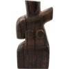 House Doctor Human Wandkunst H41 cm, Schwarz