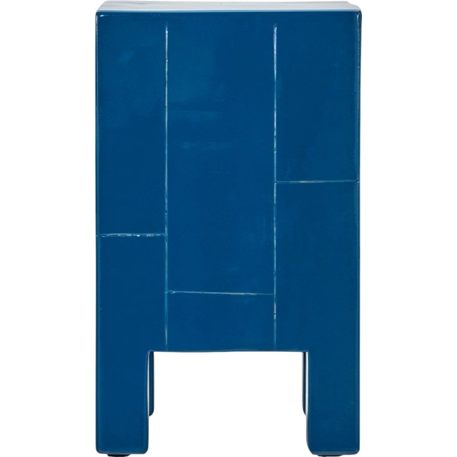 House Doctor Brick Beistelltisch H50,5 cm, Blau