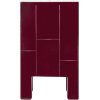 House Doctor Brick Beistelltisch H50,5 cm, Rot