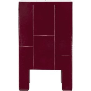 House Doctor Brick Beistelltisch H50,5 cm, Rot