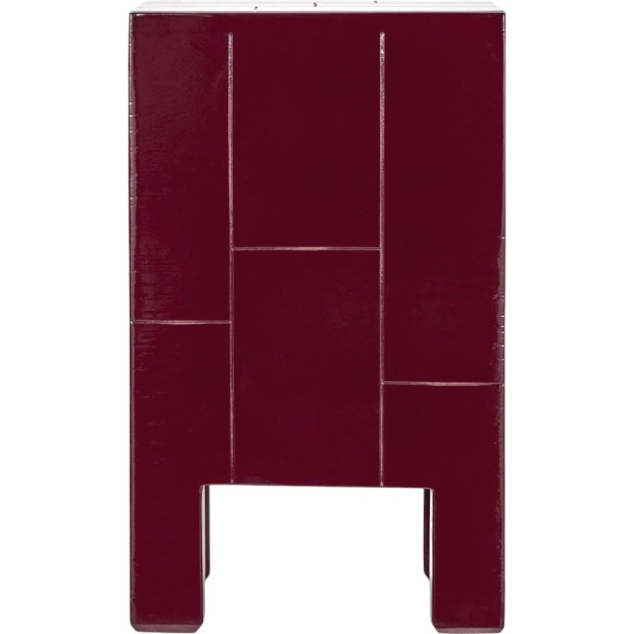 House Doctor Brick Beistelltisch H50,5 cm, Rot