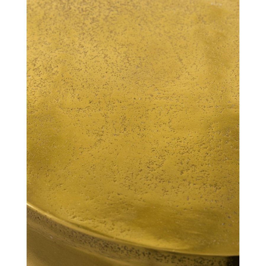 House Doctor Riga Beistelltisch H40,5 cm, Antikes Goldfinish