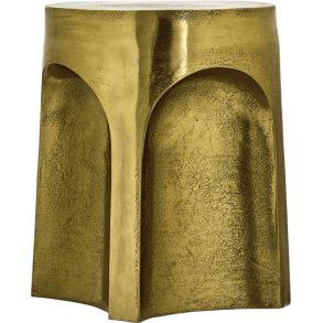 House Doctor Riga Beistelltisch H40,5 cm, Antikes Goldfinish