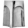 House Doctor Riga Beistelltisch H40,5 cm, Silberfinish