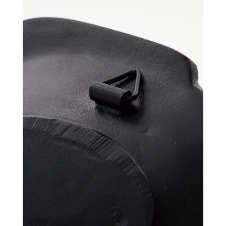 House Doctor Fish Wandkunst 16,5x30 cm, Schwarz