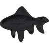 House Doctor Fish Wandkunst 14,5x19,5 cm, Schwarz