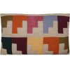House Doctor Block Kissenbezug 30x50 cm, Mehrfarbig