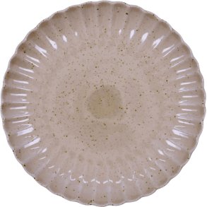 House Doctor Scallop Teller 26 cm, Rosa
