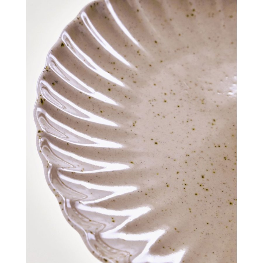 House Doctor Scallop Teller 20 cm, Rosa