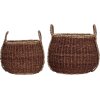 House Doctor Rangi Aufbewahrungskorb 2er Set, Braun