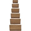 House Doctor Squares Aufbewahrungskorb 8er Set, Seegras